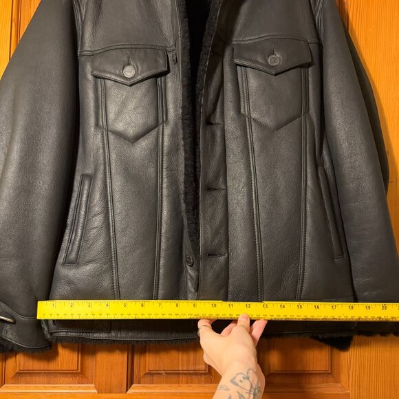 Sold~KITH leather trucker jacket XS - Picture 8 of 13